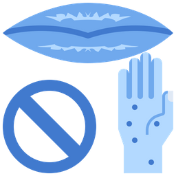 Avoid Mouth Touch  Icon