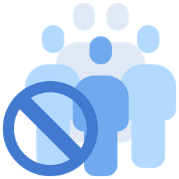 Avoid Crowd  Icon