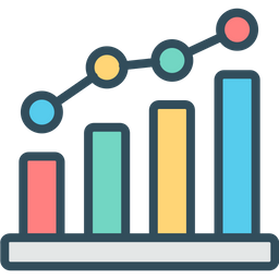 Gráfico analítico  Ícone