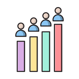 Employee Growth Chart  Icon