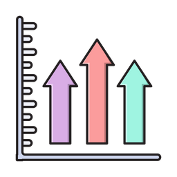 Arrow Chart  Icon