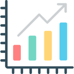 Gráfico de análise  Ícone
