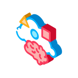 Brain Figures  Icon