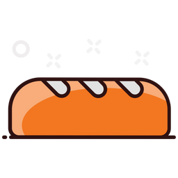 Baguette Bread  Icon