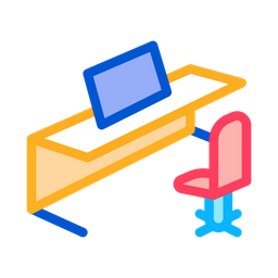 Office Desk  Icon