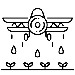 Agrarflugzeuge  Symbol