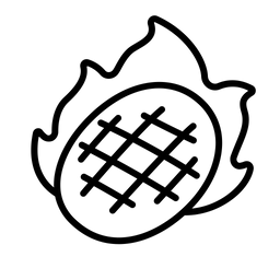 Fleischgrill  Symbol