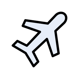 Flugzeug  Symbol