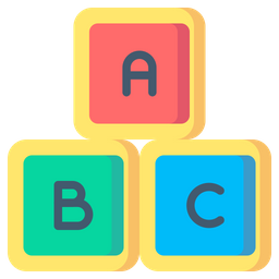 Abc Block  Icon