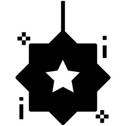 Hängende Dekoration  Symbol