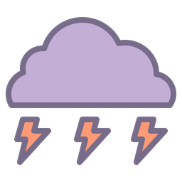 Thunderstorm  Icon