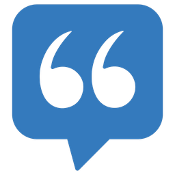 Double Quotation  Icon