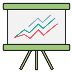 Growth Presentation  Icon