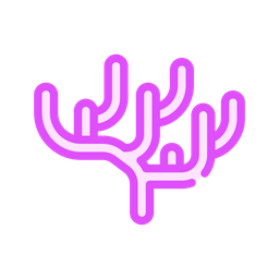 Coral  Icon