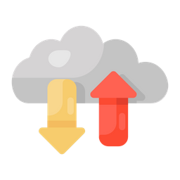 Cloud Data  Icon