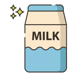 우유 우유팩 팩 아이콘