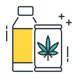 Cannabis Drinks  Icon