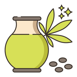 Cannabisöl  Symbol