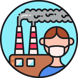 Air Pollution  Icon