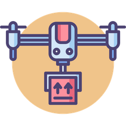 Drone Delivery  Icon