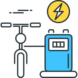 Bike Charging Station  Icon