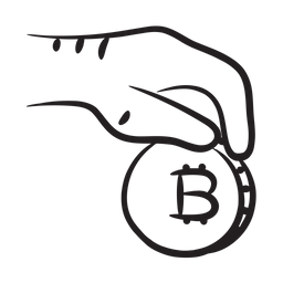 Bitcoin Donation  Icon