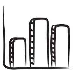 Gráfico de barras  Ícone