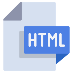 Html File  Icon