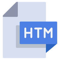 Htm File  Icon