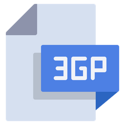 3 Gp File  Icon