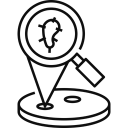 Teste de laboratório  Ícone