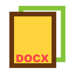 Docx-Datei  Symbol