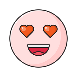 Heart Smiley  Icon