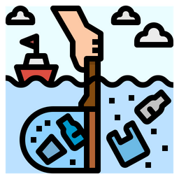 Cleaning Water  Icon