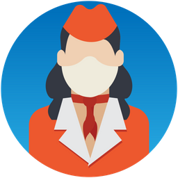 Air Hostess  Icon