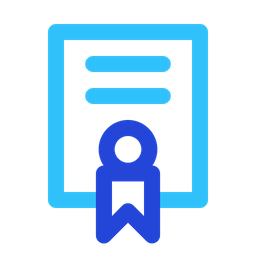 Certificate  Icon