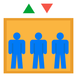 엘리베이터  아이콘