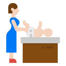 Diaper changer  Icon