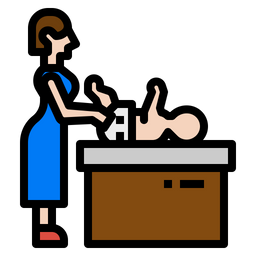 Diaper changer  Icon