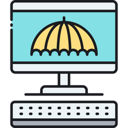 Computer Insurance  Icon