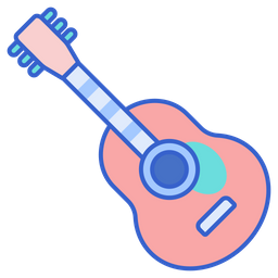Guitar Chordophone Fiddle Icon