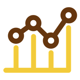 Gráfico analítico  Ícone