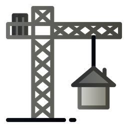 건설 크레인  아이콘