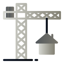 건설 크레인  아이콘