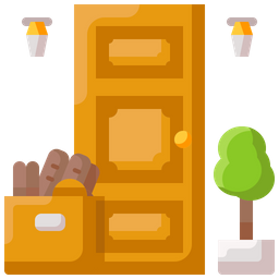 Door Delivery  Icon