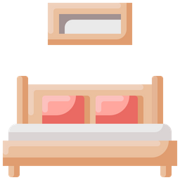 Double Bed  Icon