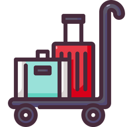 Baggage Trolley  Icon