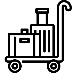 Gepäckwagen  Symbol