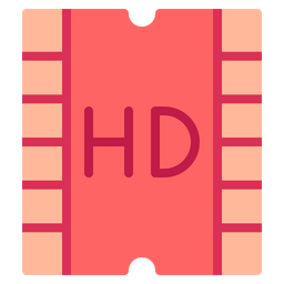 Hd Video  Icon