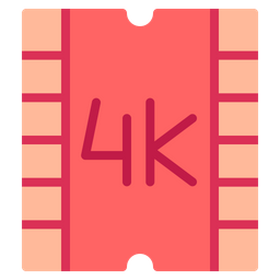 4 K Film  Icon